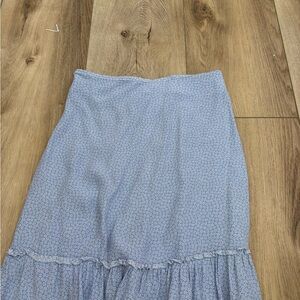 Brandy Melville Light Blue Maxi Skirt